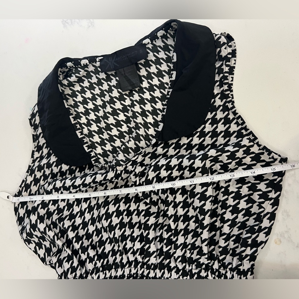 Kardashian Kollection Black and White Sheath Mini Dress - Picture 10 of 11
